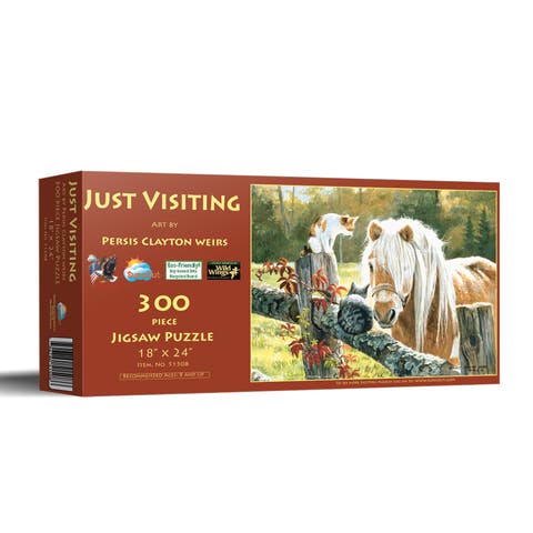 Just Visiting 300 piece Jigsaw Puzzle for Adults
