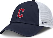 Nike Men's Nike Navy/White Cleveland Guardians Club Trucker Adjustable Hat