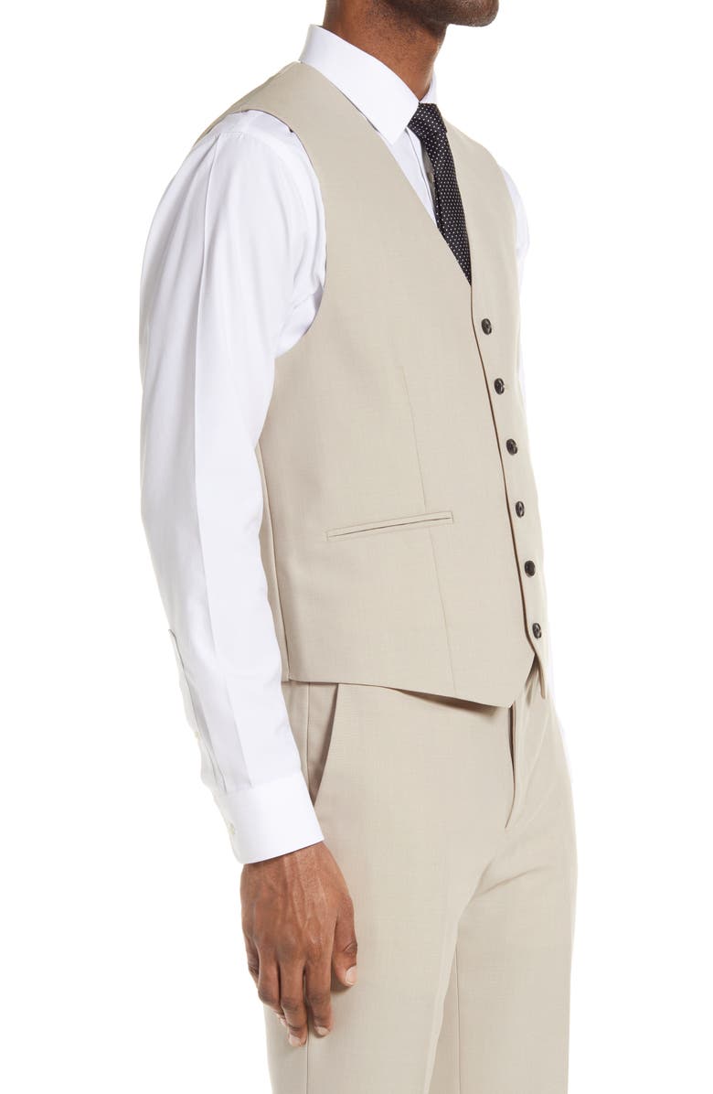 Reiss Men's Fine Wool Vest, Alternate, color, 