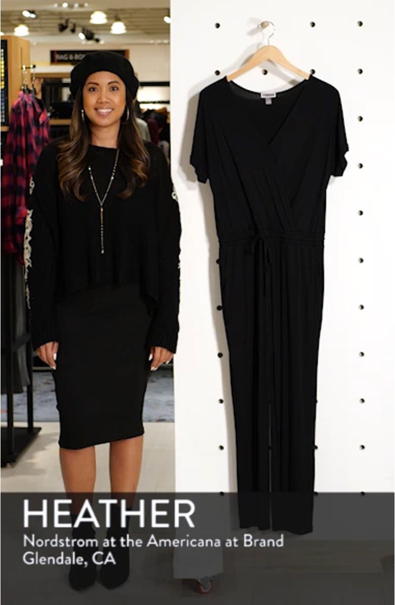 Faux Wrap Jumpsuit, sales video thumbnail