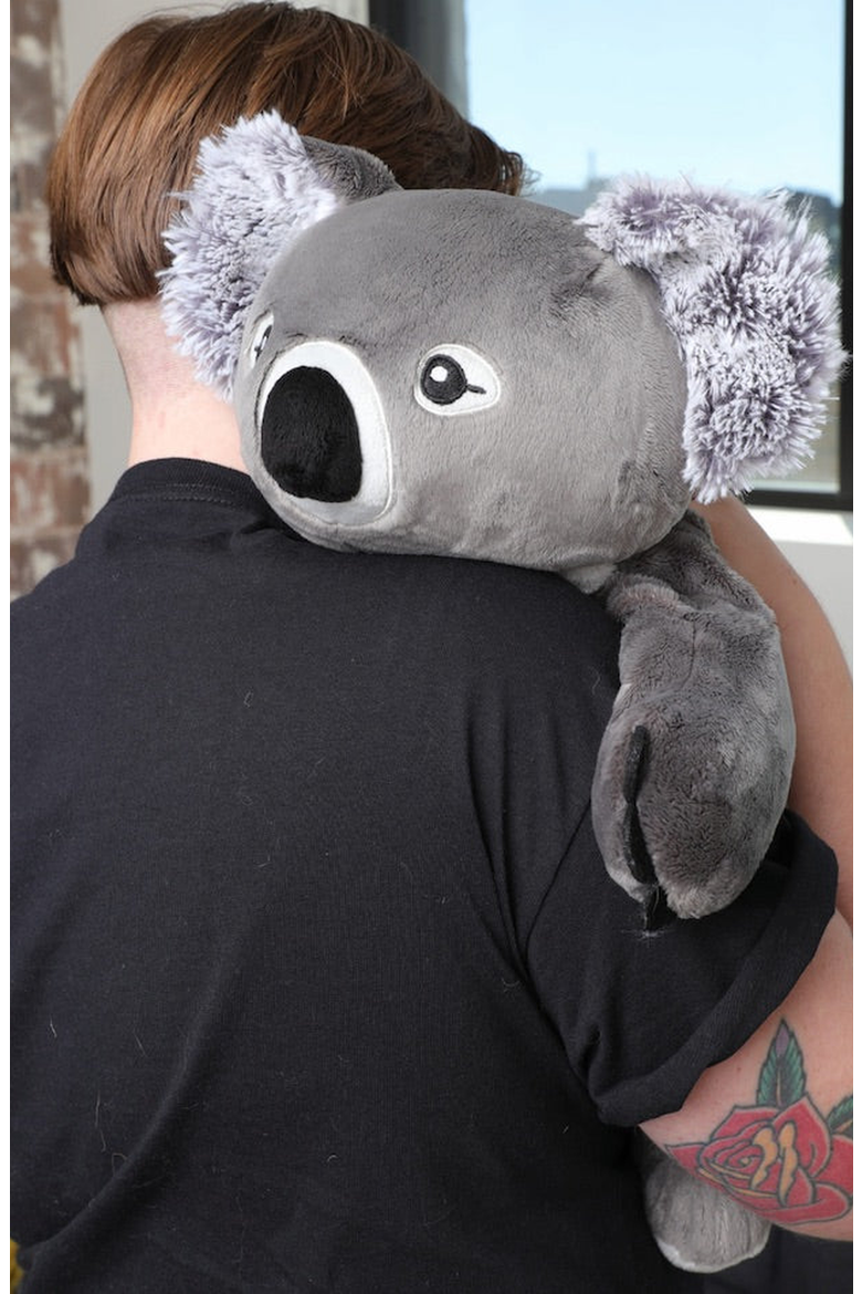 Quinn the Koala Plush Toy, Alternate, color, Gray