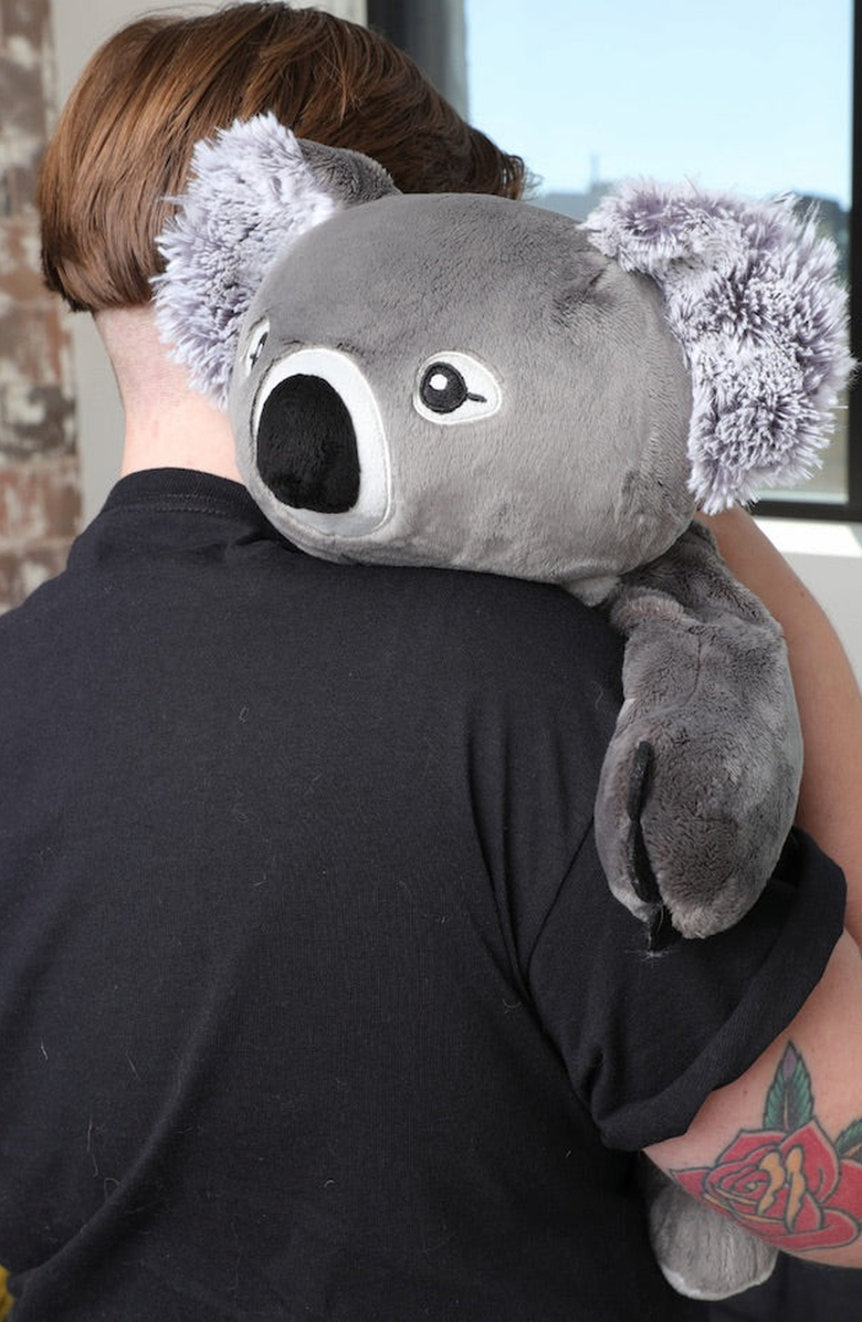 Hugimals World Quinn the Koala Plush Toy, Alternate, color, Gray