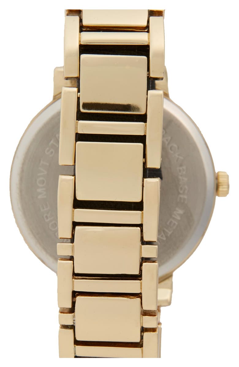 BP. Crystal Bezel Bracelet Watch, 40mm, Alternate, color,