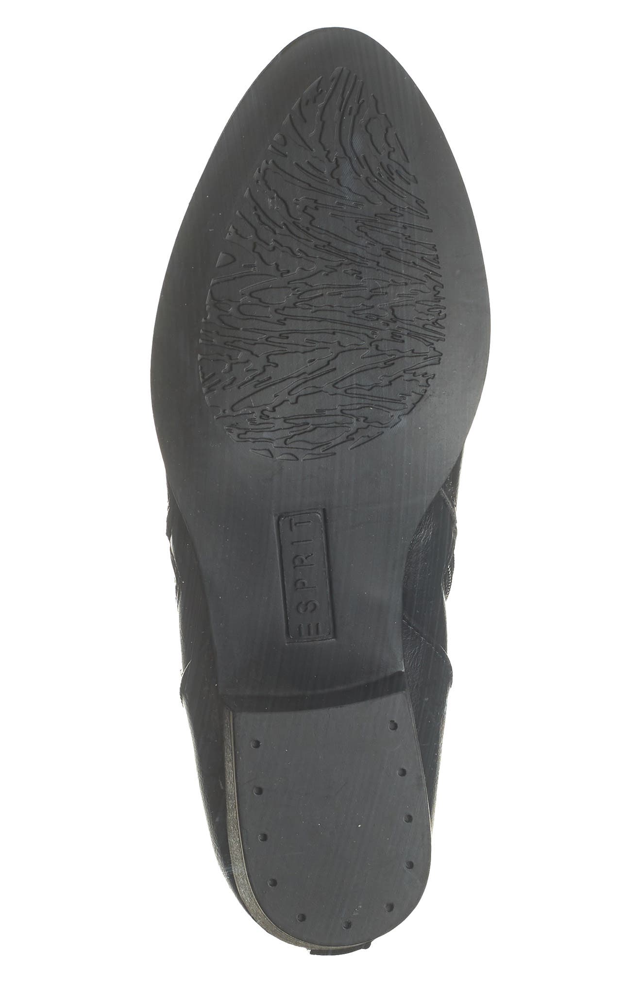 Timber Block Heel Ankle Bootie, Alternate, color, BLACK PU