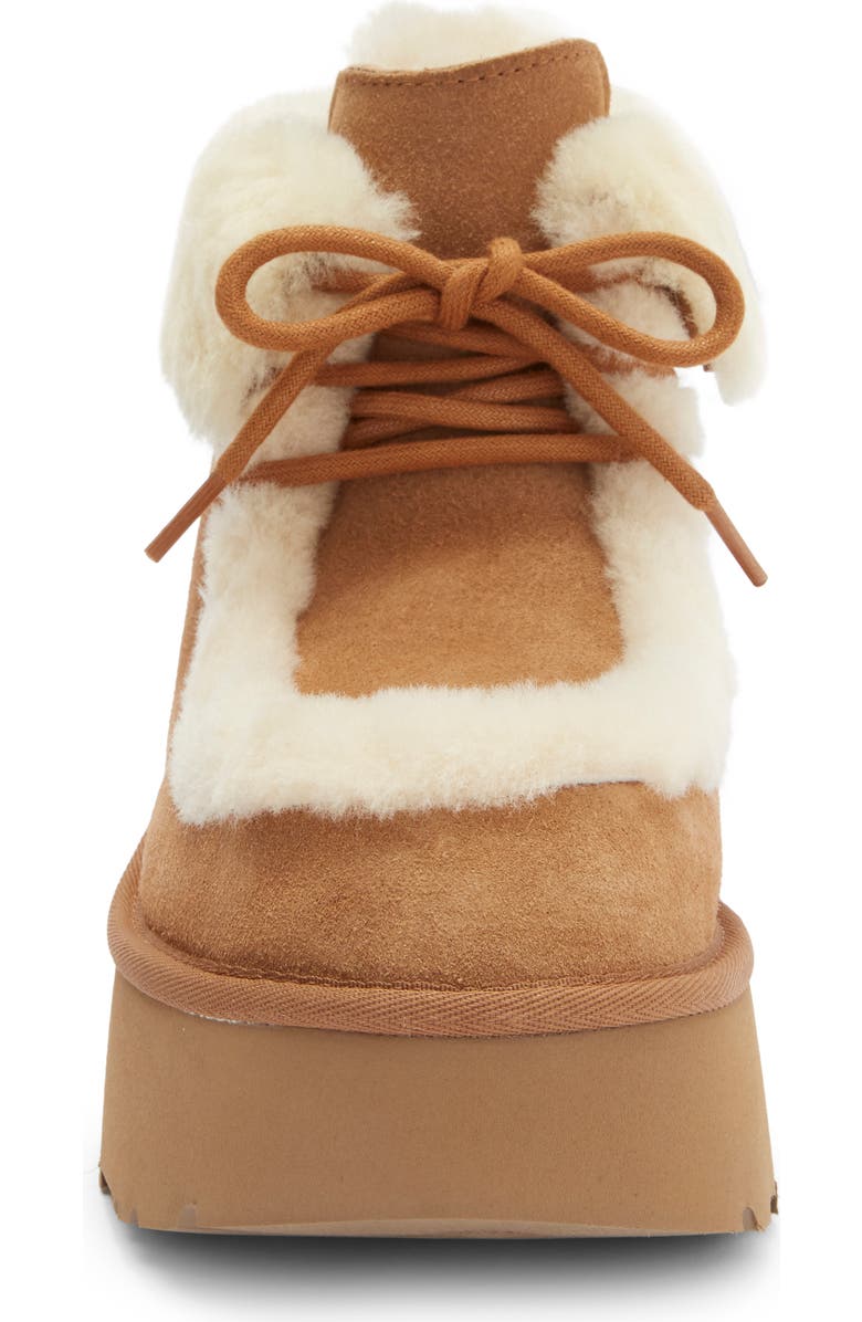 UGG<sup>®</sup> Esmee Genuine Shearling Detail Lace-Up Boot, Alternate, color,