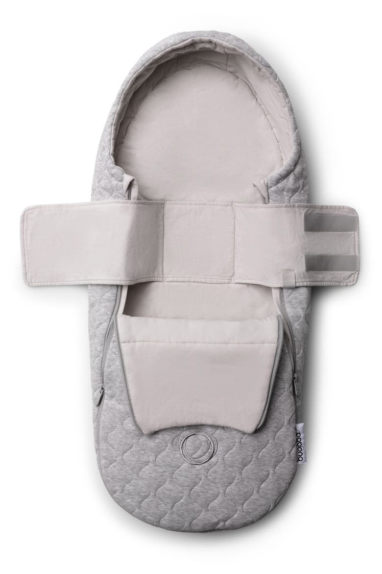 Newborn Inlay Stroller Lining, Alternate, color, LIGHT GREY MELANGE