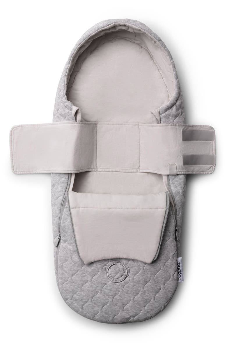 Bugaboo Newborn Inlay Stroller Lining, Alternate, color, Light Grey Melange