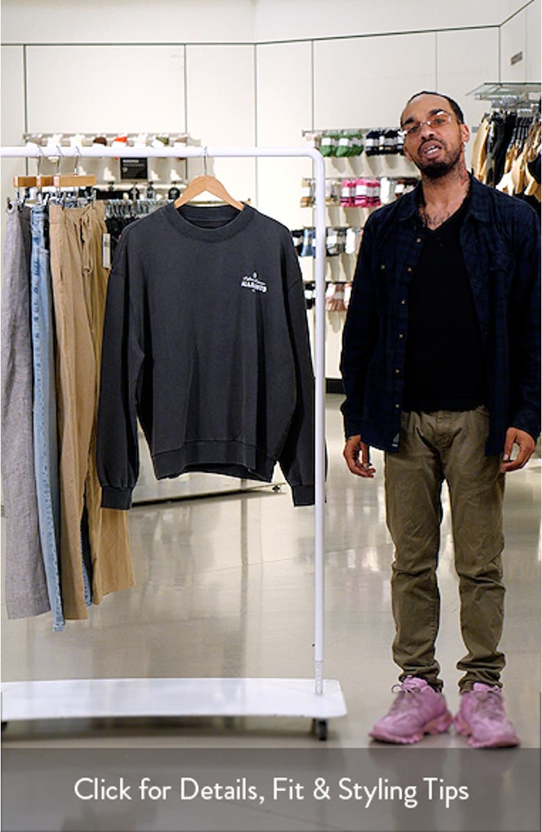 Soleil Cotton Graphic Sweatshirt, sales video thumbnail