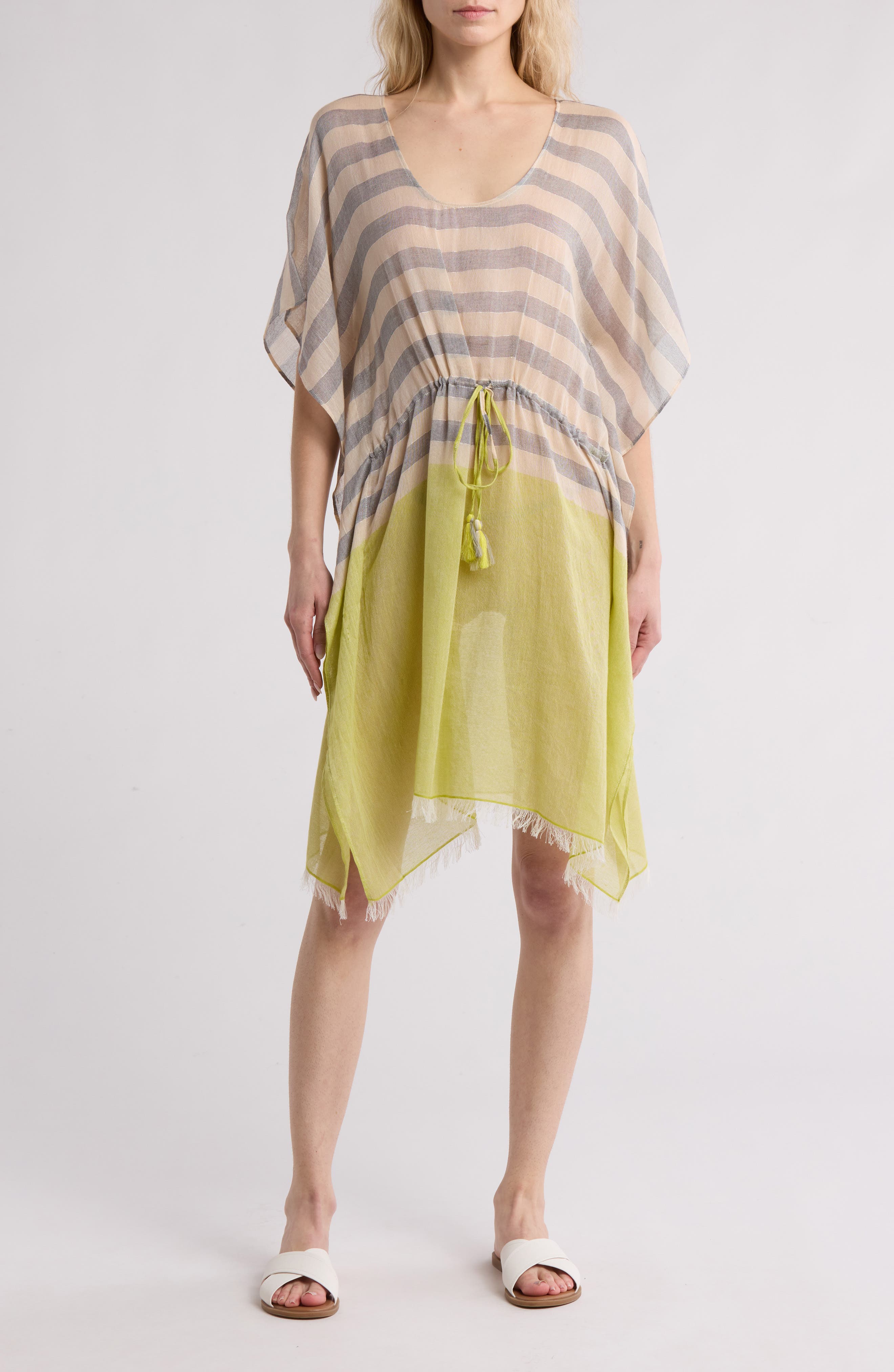 Vismaya Stripe Caftan