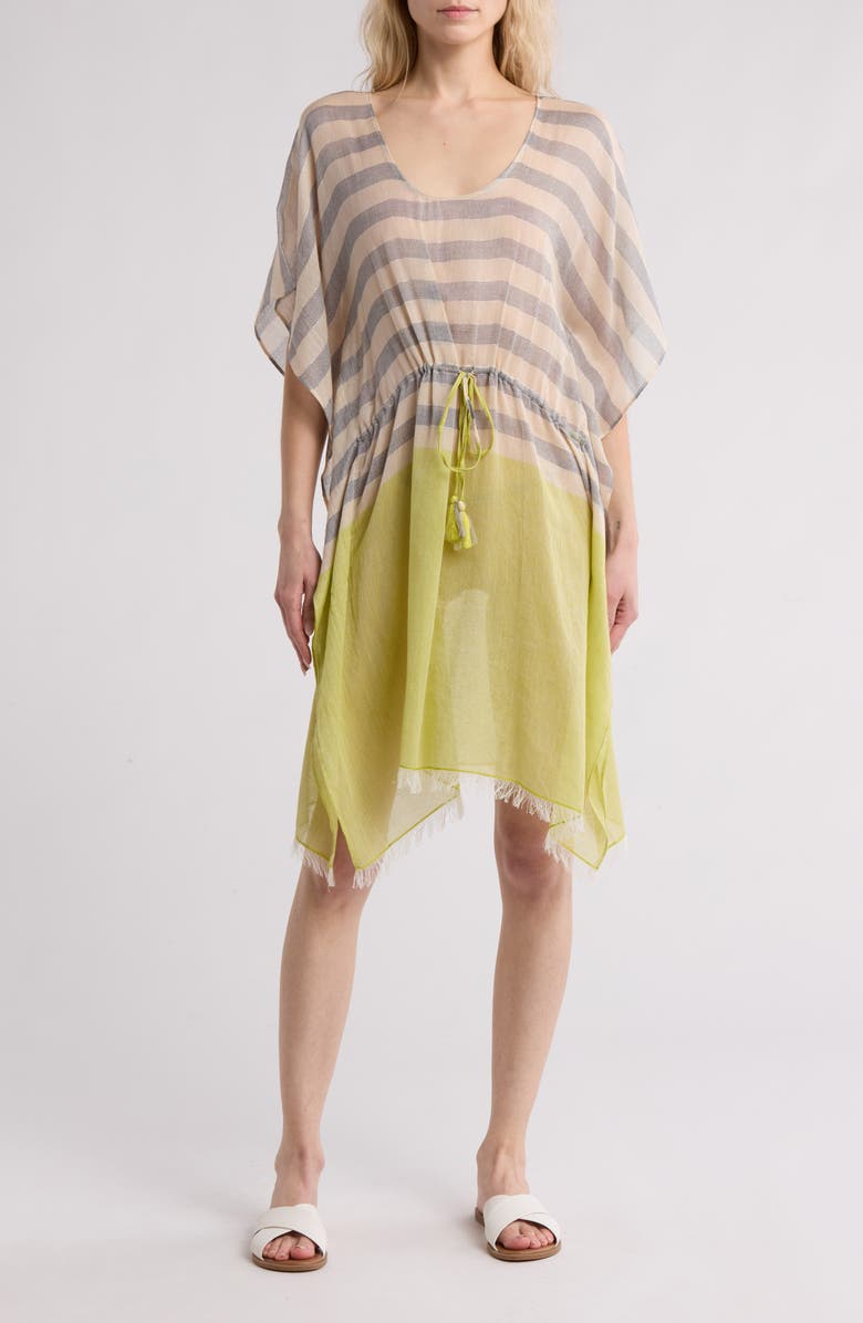 Vismaya Stripe Caftan, Main, color,