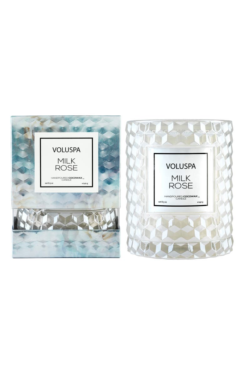 Voluspa Roses Icon Cloche Cover Candle, Alternate, color, 
