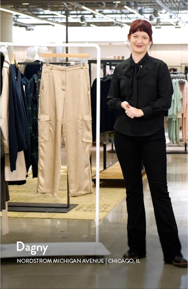 Satin Cargo Pants, sales video thumbnail