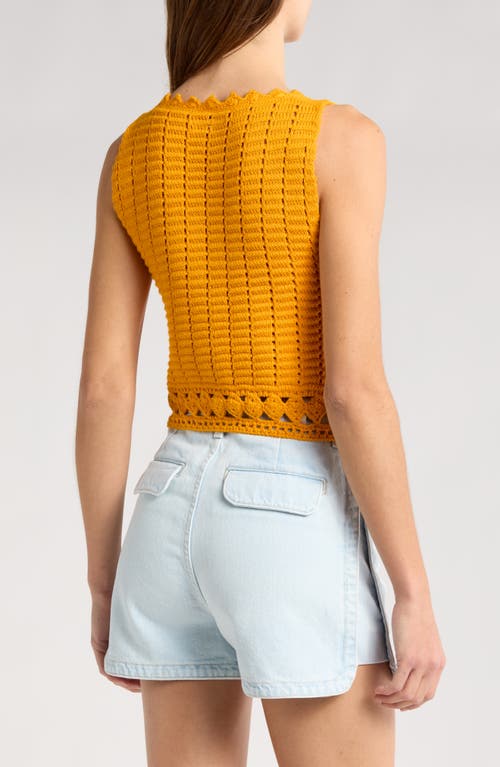 MOTHER MOTHER THE BEST OF THE VEST OPEN STITCH VEST 