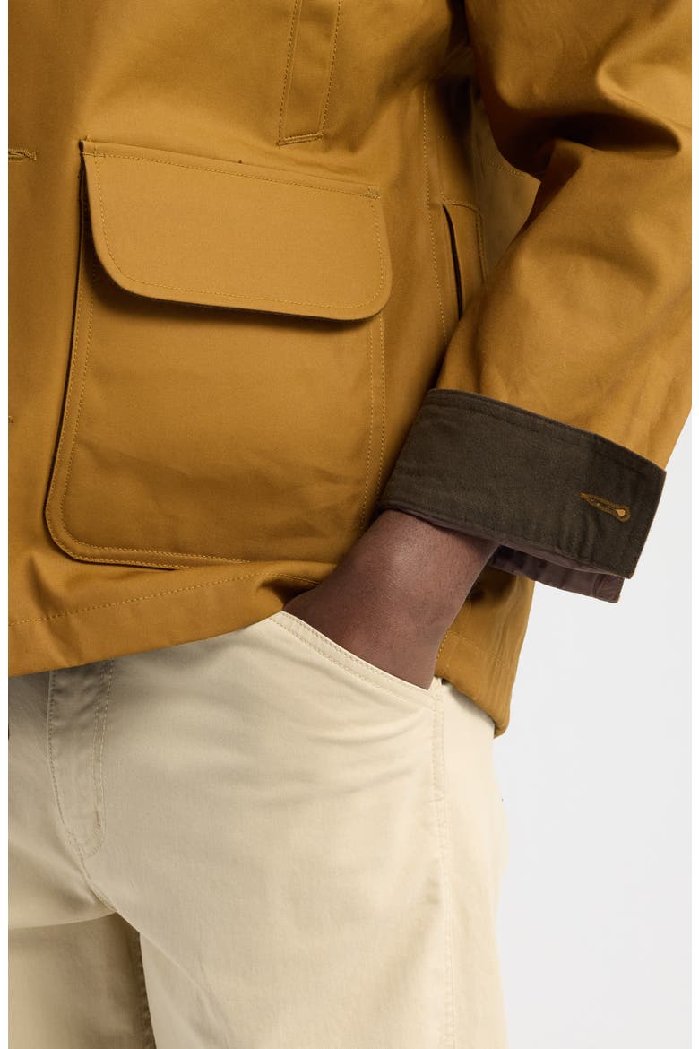Dry Wax Field Jacket, Alternate, color, BRITISH KHAKI