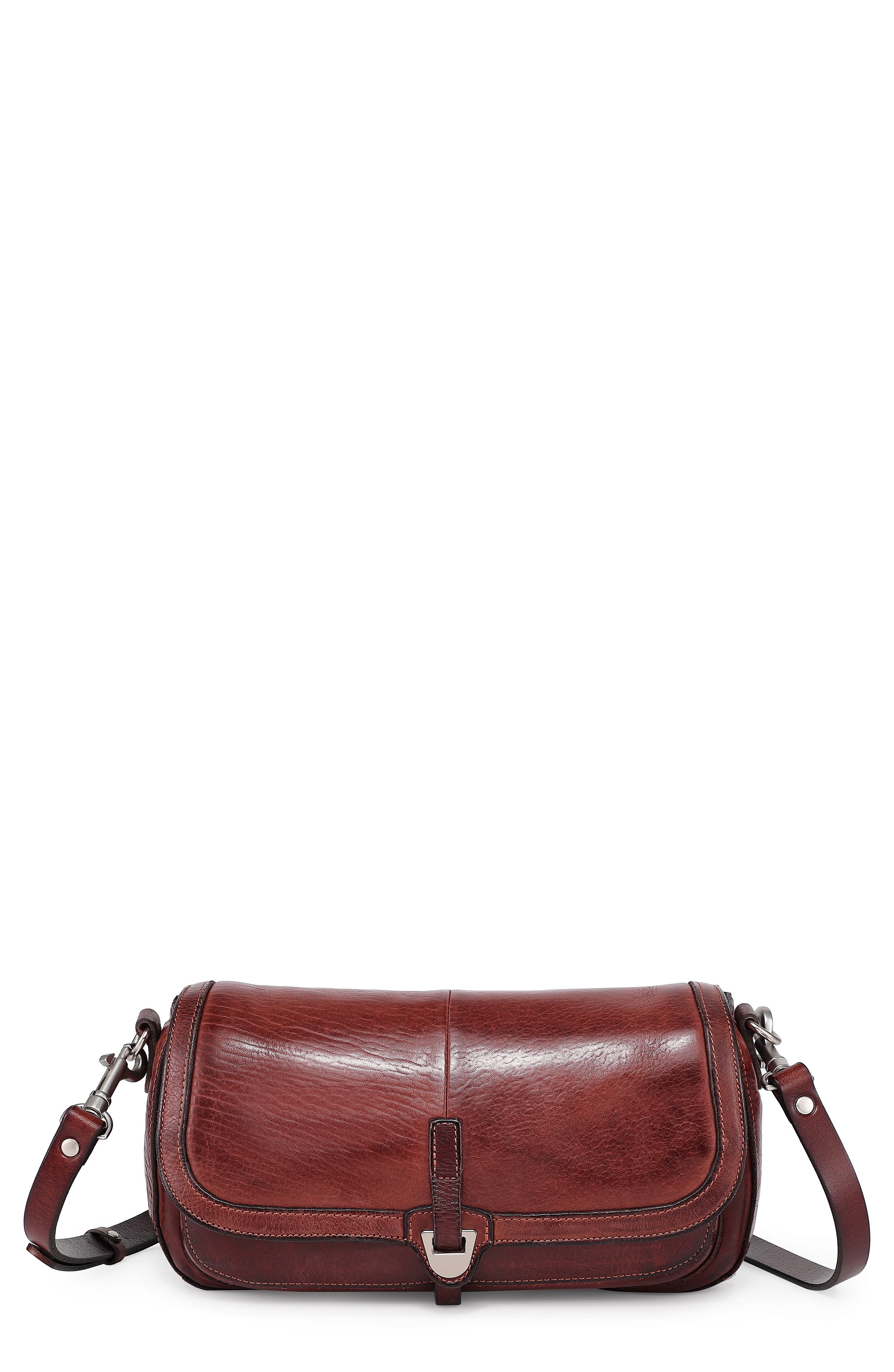 OLD TREND Abutilon Crossbody Bag, Main, color, Brown