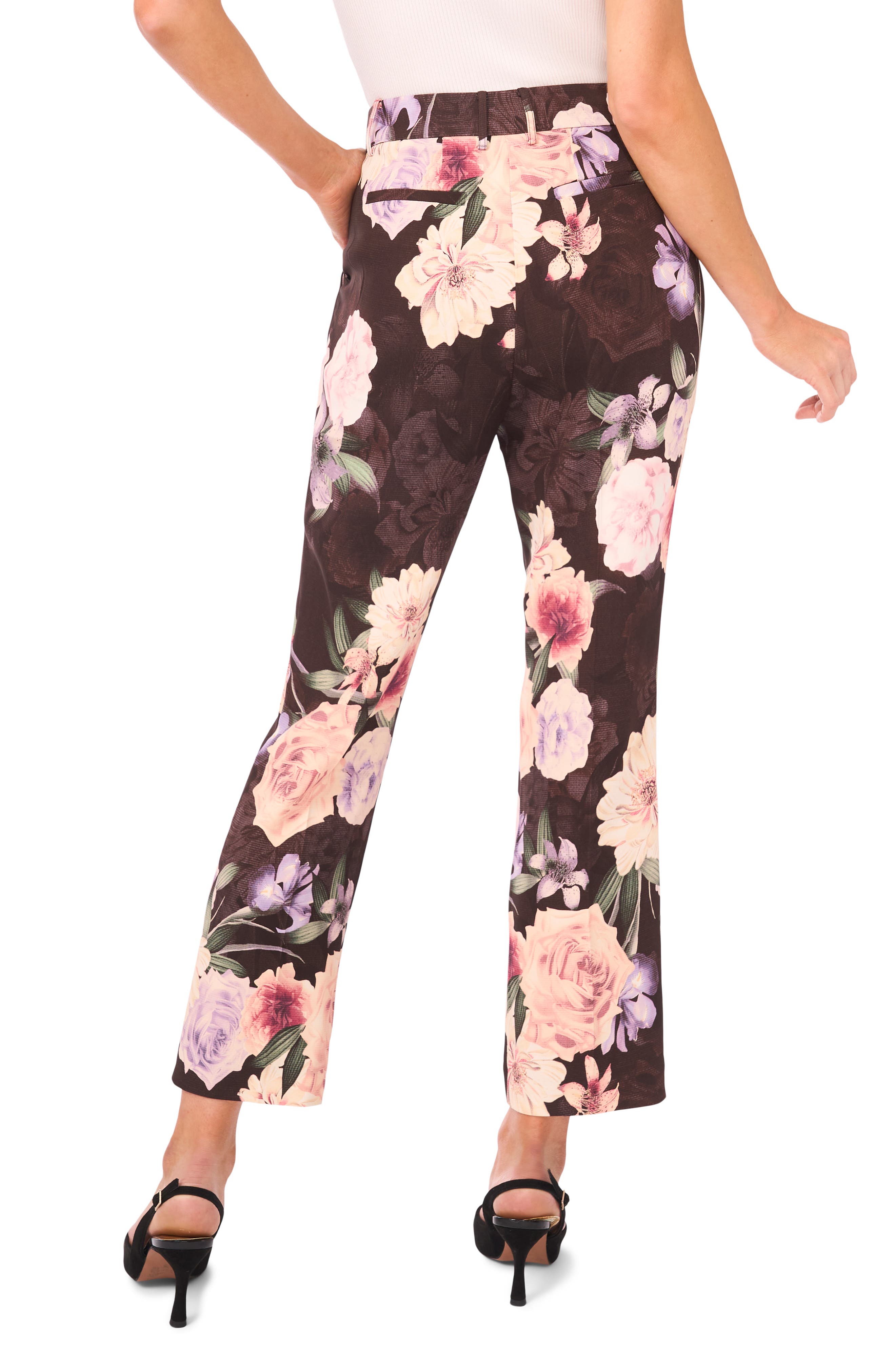 Lee Slim Floral Ankle Pants - image 2