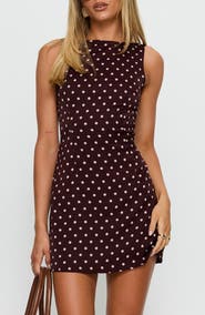 Princess Polly Kherin Polka Dot Skirted Romper