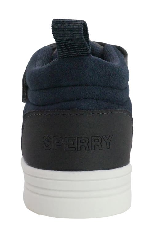 Sperry Kids' Strap Sneaker In Black