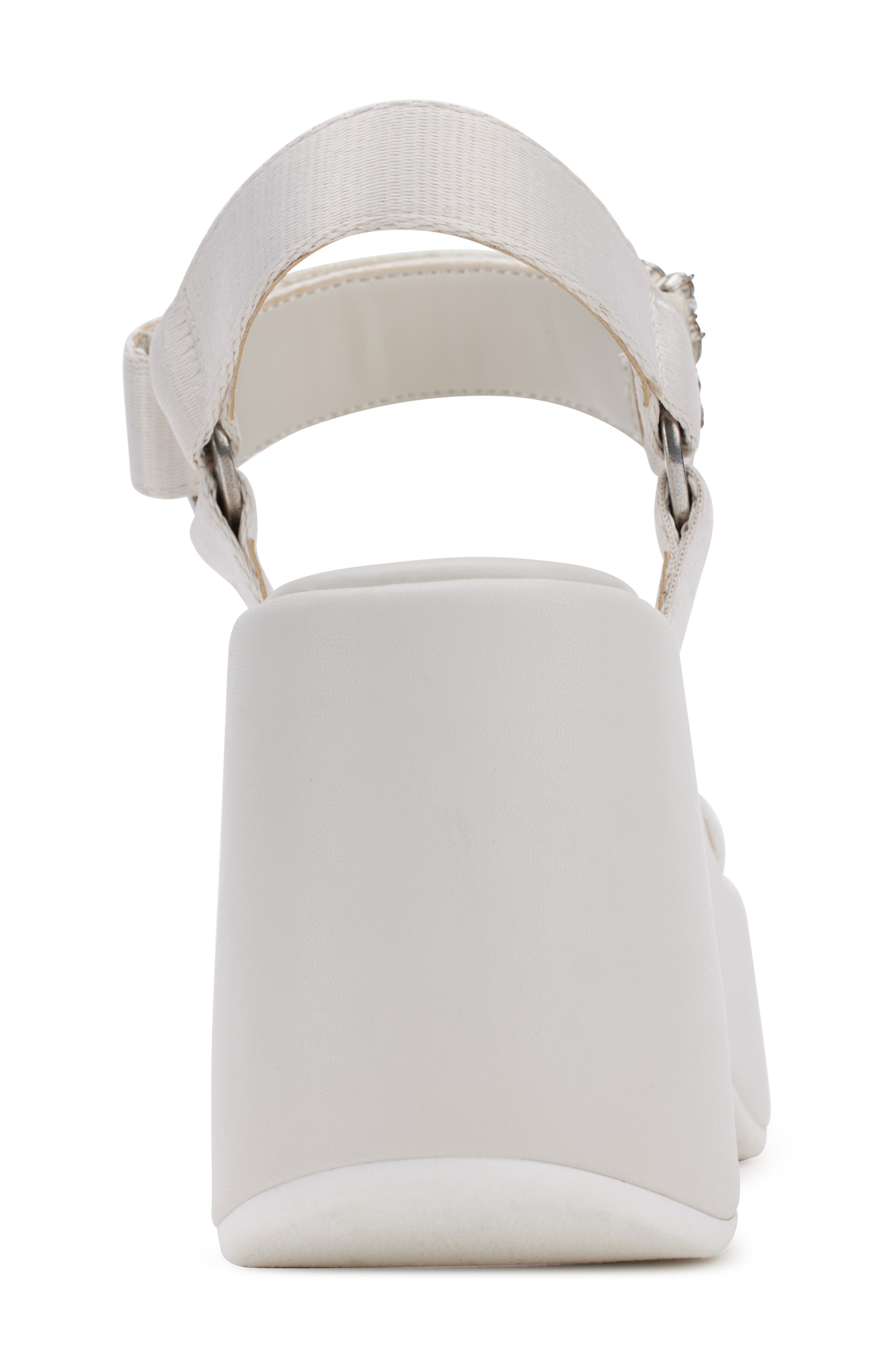 KARL LAGERFELD PARIS Kiana Platform Sandal, Alternate, color, Soft White