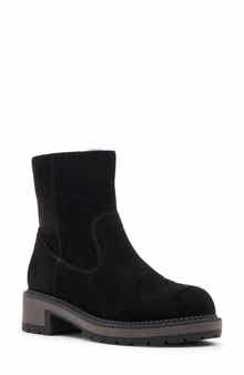 Blondo Nikkie Waterproof Suede Faux Fur Lined Boot
