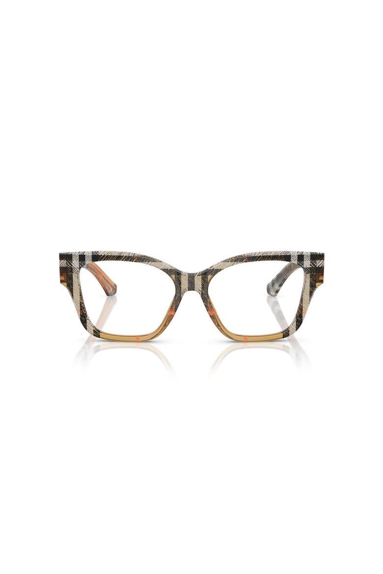 54mm Cat Eye optical glasses, Alternate, color, Tan