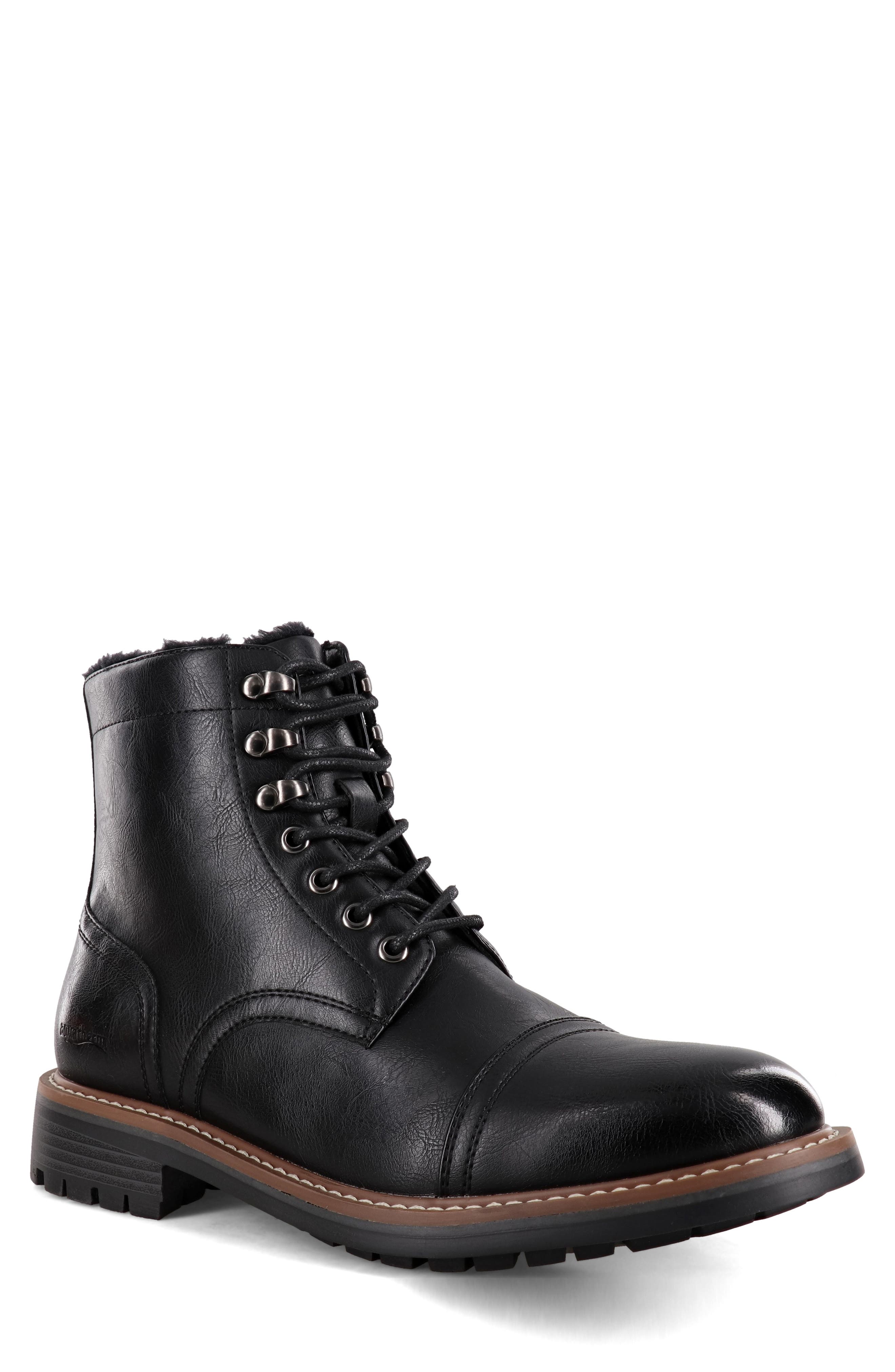 AQUATHERM BY SANTANA CANADA Chappy Faux Fur Lined Combat Boot