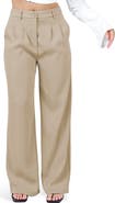 Princess Polly Archer Pleated Wide Leg Pants