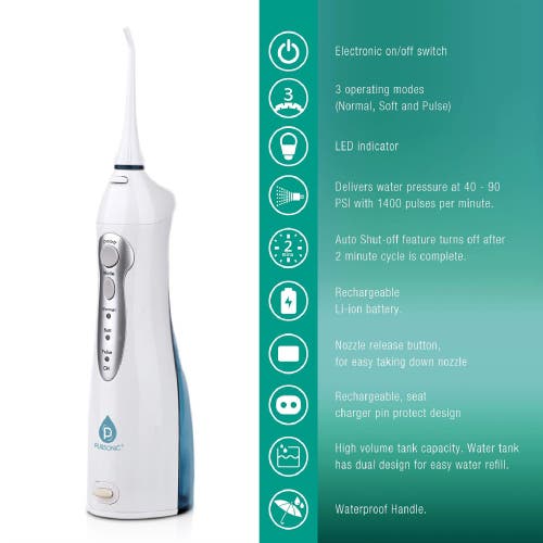Pursonic Usb Rechargeable Oral Irrigator In Multi