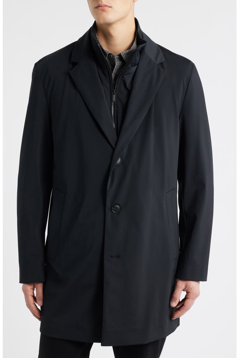 Jared 3-in-1 Waterproof Coat, Alternate, color, BLACK