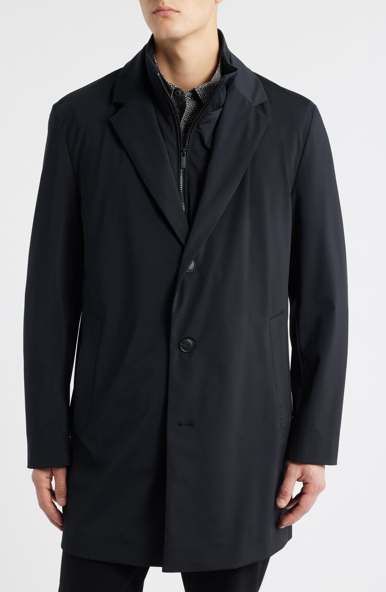 BOSS Jared 3-in-1 Waterproof Coat, Alternate, color, Black