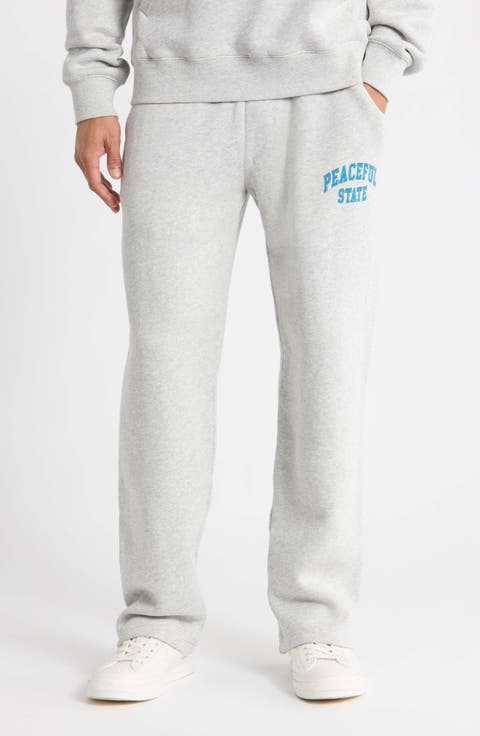 Peaceful Cotton Fleece Sweatpants