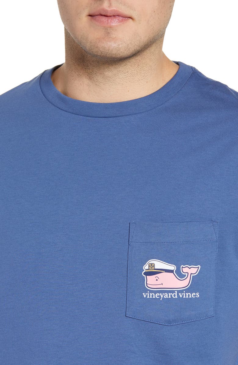 vineyard vines Lobster Bake Whale Pocket T-Shirt, Alternate, color,