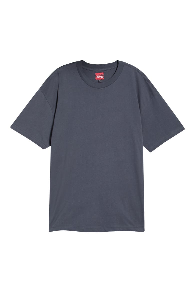 Arch Up Cotton T-Shirt, Alternate, color, CHARCOAL