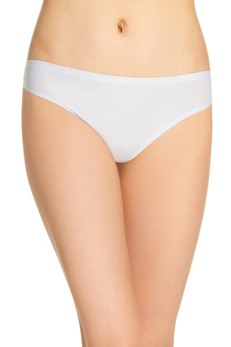 Soft Stretch Thong, Main, color, LIGHT GREY