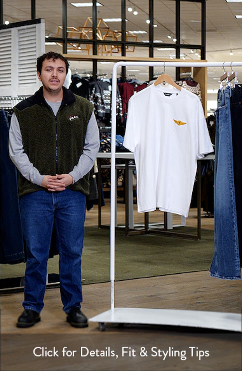 Eastside Air Logo Patch Graphic T-Shirt, sales video thumbnail