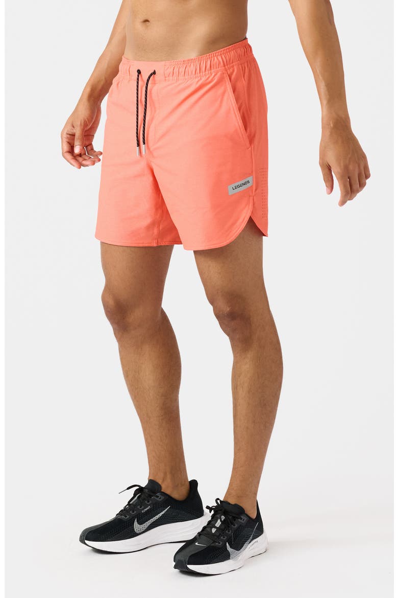 Luka HD 7-Inch Lined Performance Shorts, Alternate, color, SUNRISE