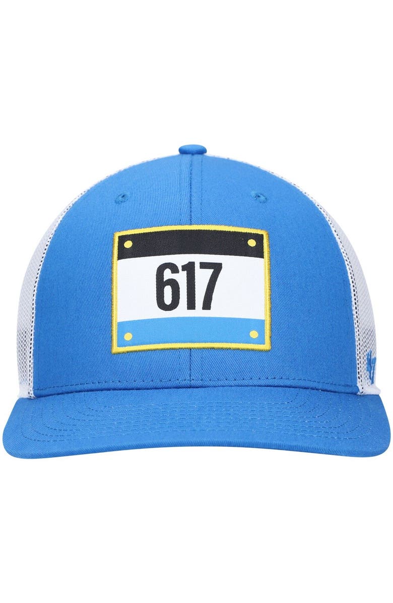 '47 Men's '47 Blue/White Boston Red Sox City Connect Trucker Snapback Hat, Alternate, color, Blue