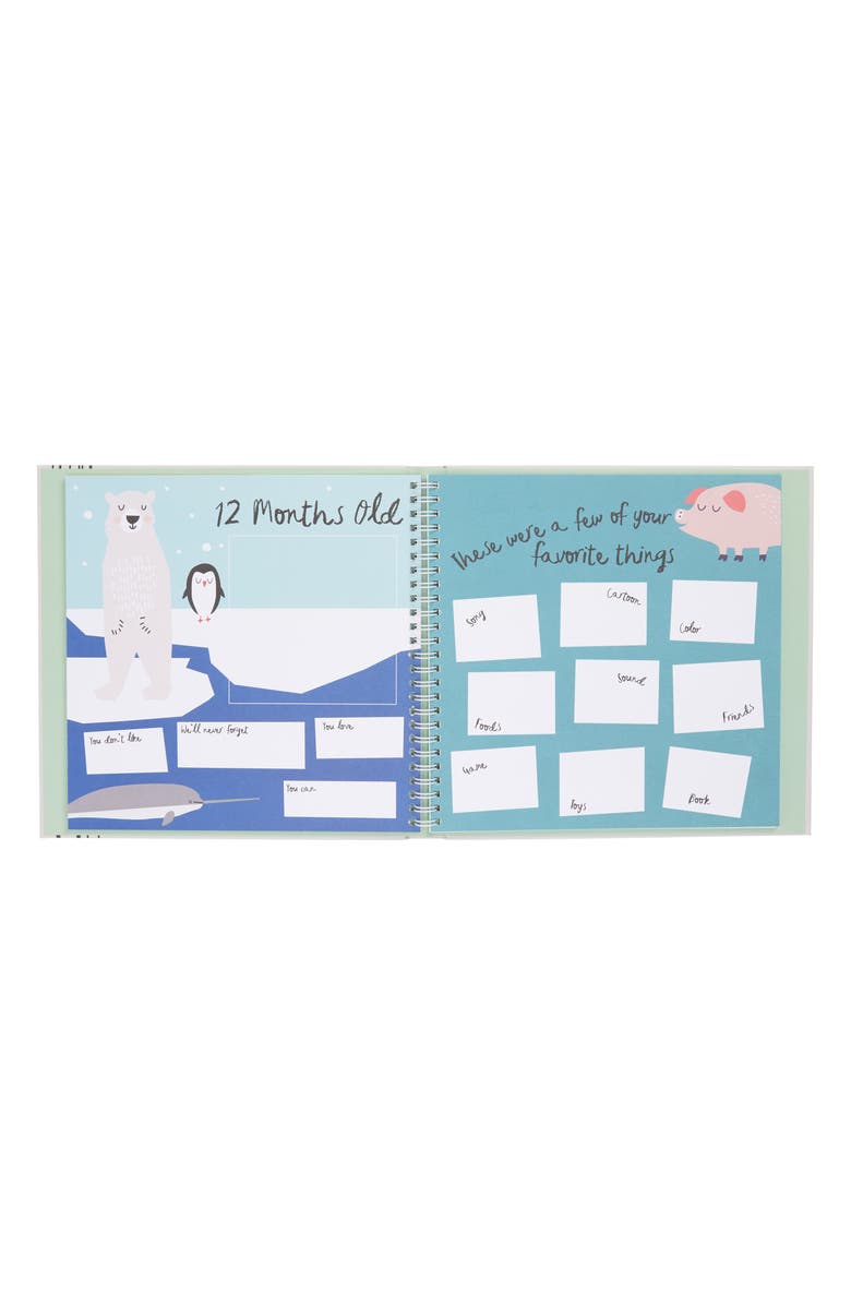 Lucy Darling 'Baby's First Year' Memory Book, Alternate, color, Multi