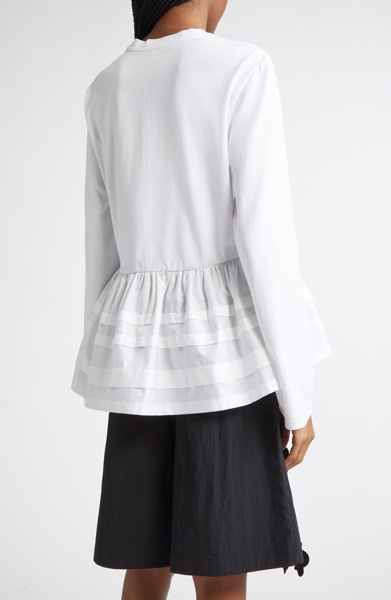 Cecilie Bahnsen Audrey Peplum Top, Alternate, color, 