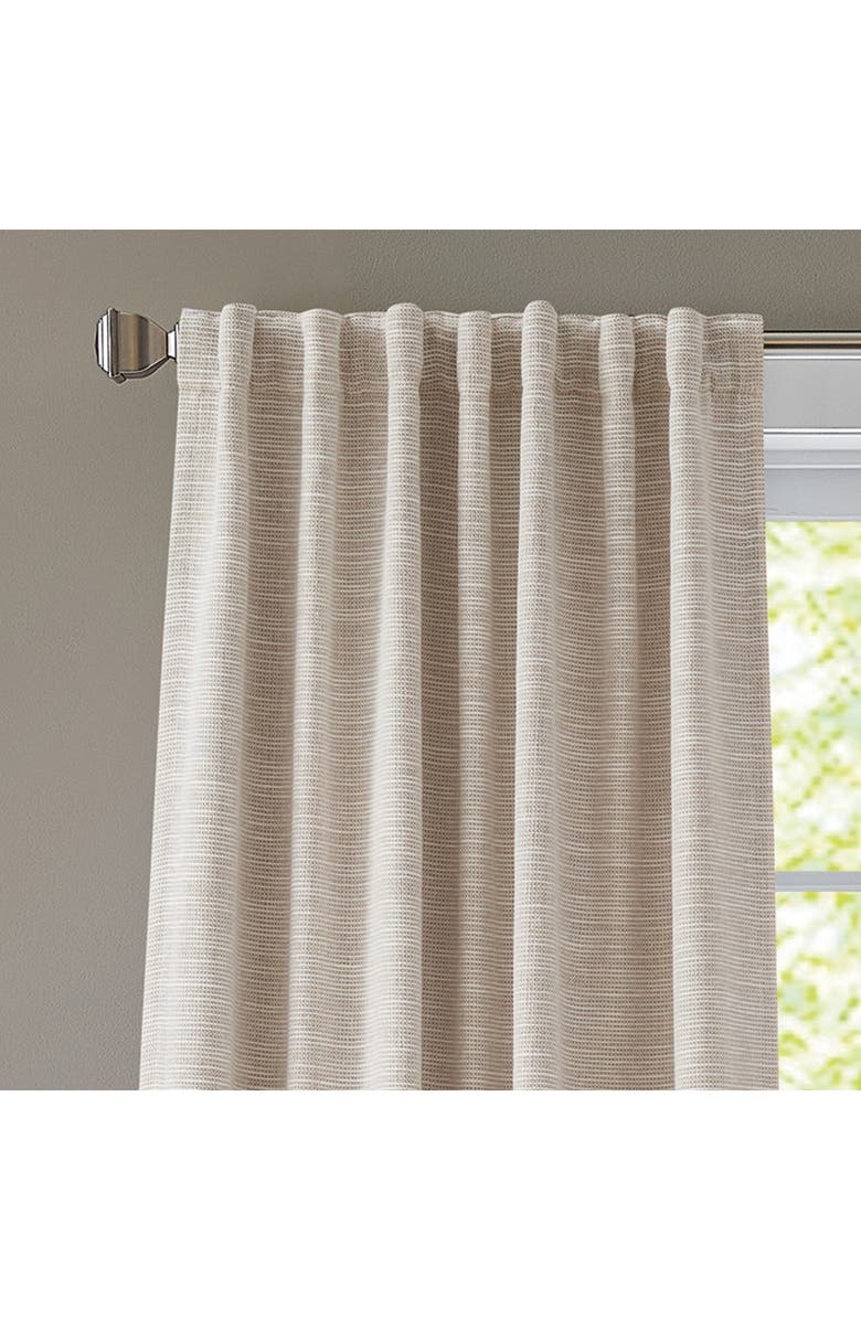 DKNY Bennett Set of 2 Blackout Curtain Panels, Alternate, color, Linen
