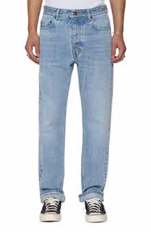 Hazlow Selvedge Sydney Blue Straight Leg Jeans