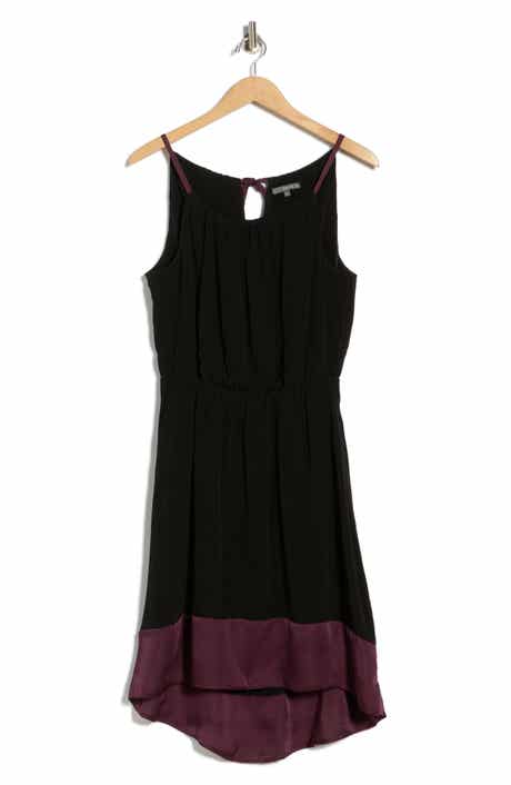 matty m. Colorblock Halter Dress
