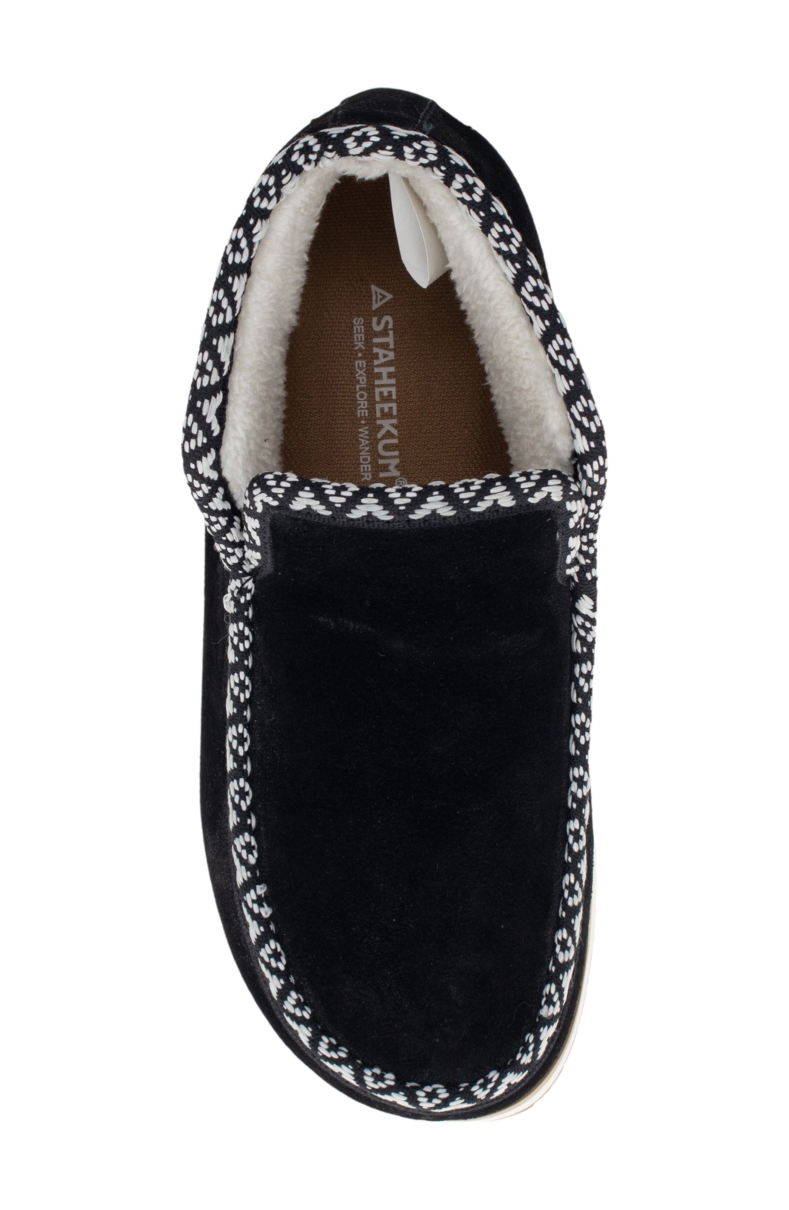 Walla Walla Leather Bootie, Alternate, color, BLACK
