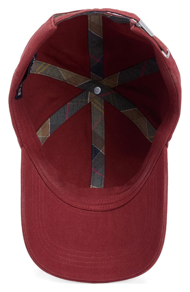 Barbour 'Cascade' Baseball Cap, Alternate, color, Fired Brick