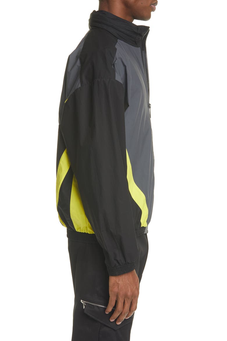 Dynamic Tech Cotton Windbreaker, Alternate, color, DARK GREY