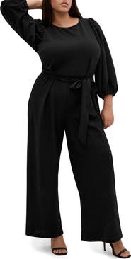 City Chic Tahlia Long Sleeve Jumpsuit