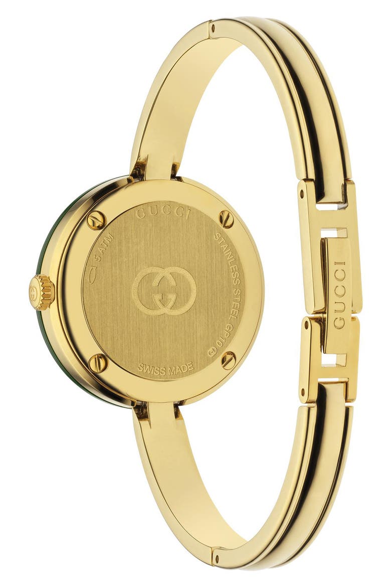 Play Bangle Bracelet Watch, 28mm, Alternate, color, WHITE/ GOLD