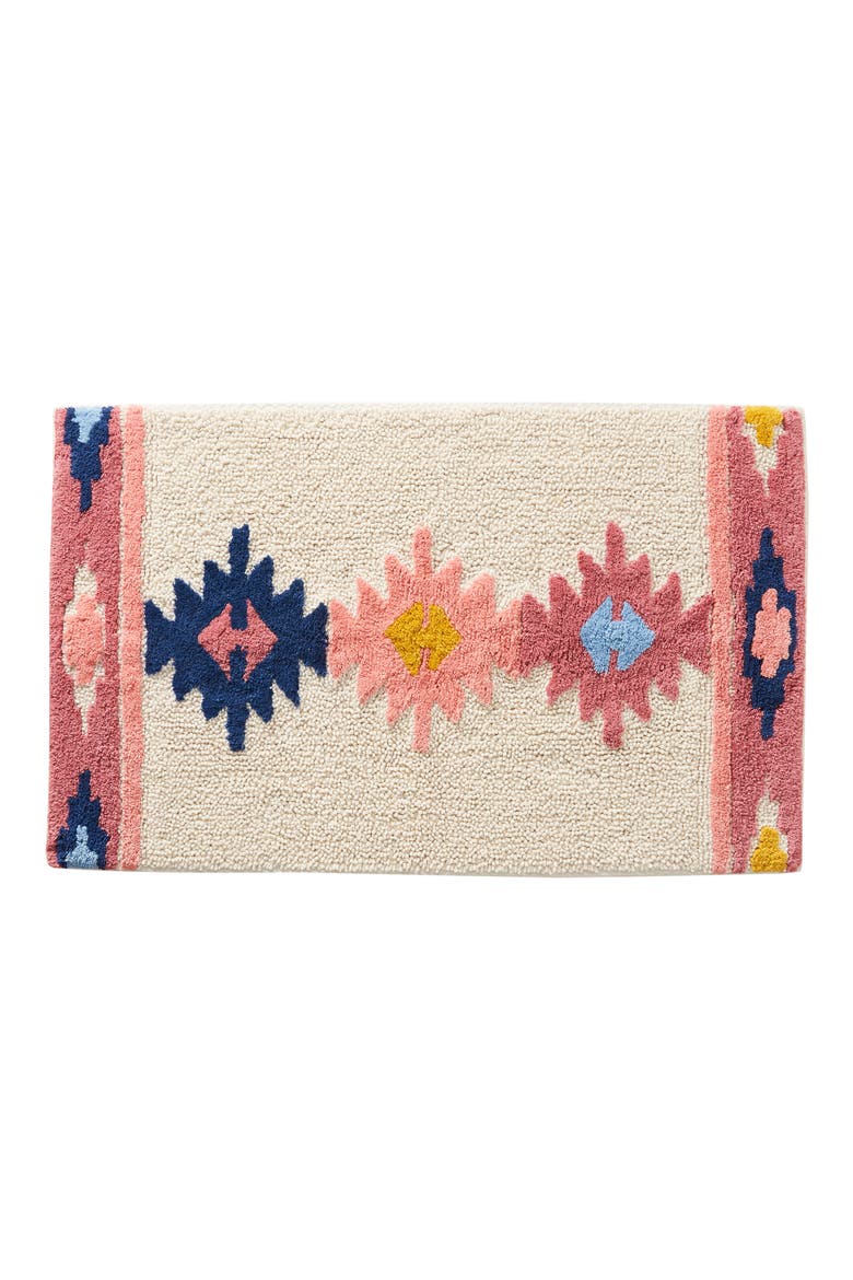 Anthropologie Harper Geo Bath Mat, Alternate, color, MULTI