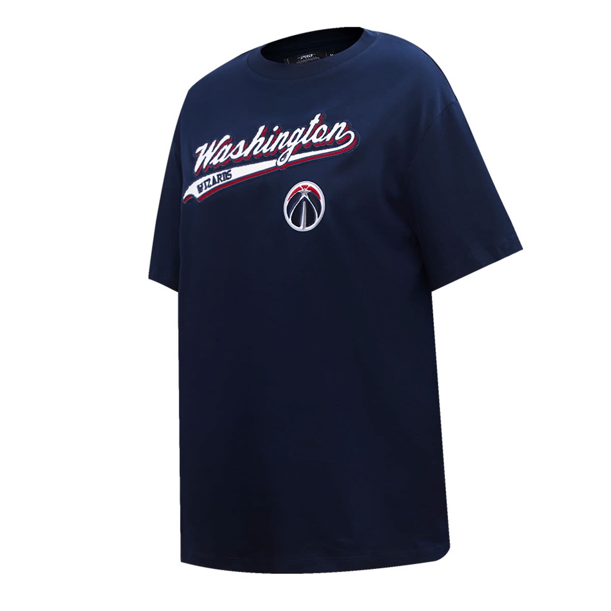 Women's Pro Standard Navy Washington Wizards Script Boyfriend T-Shirt - image 2