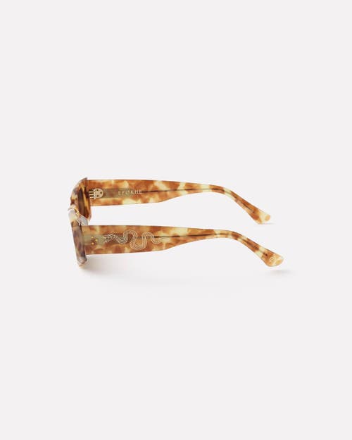 Epokhe Guilty Sunglasses In Brown
